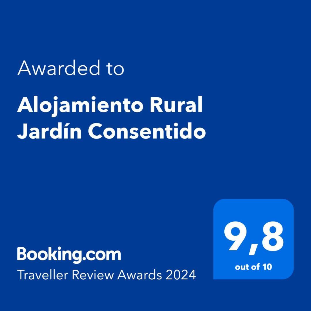 Alojamiento Rural Jardín Consentido Exterior foto