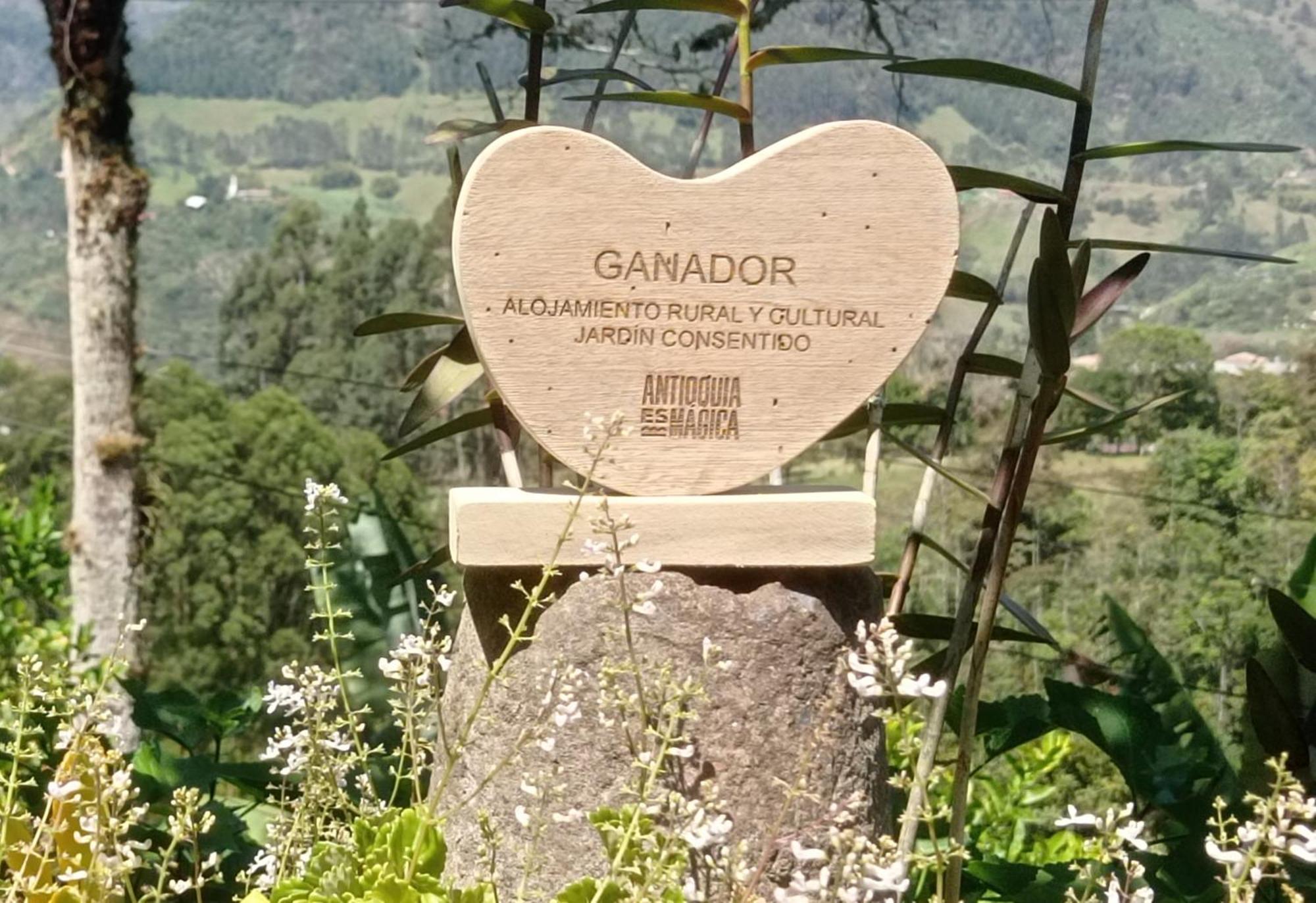 Alojamiento Rural Jardín Consentido Exterior foto